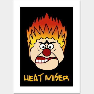 heat miser face Posters and Art